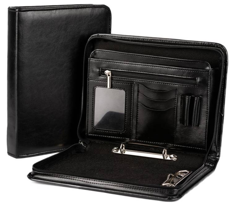 Męska aktówka A5 Tizano BW08 czarna