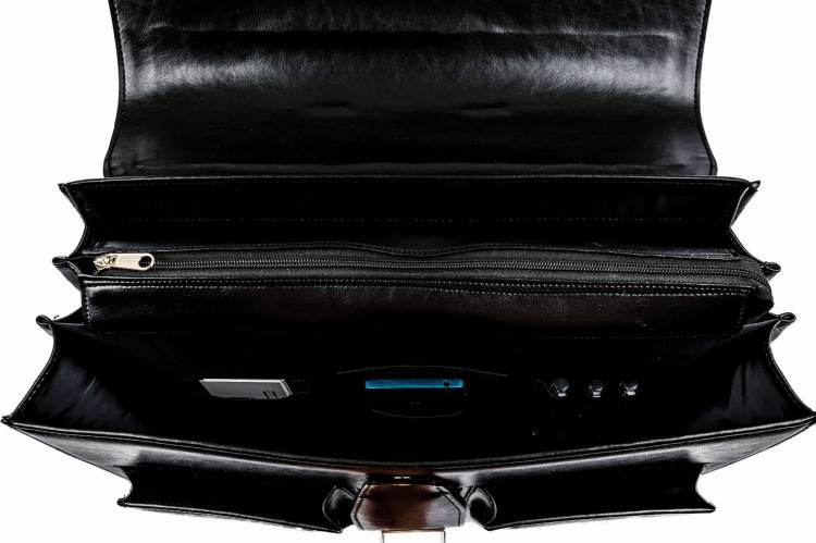 Duża teczka męska Tizano T02 czarna