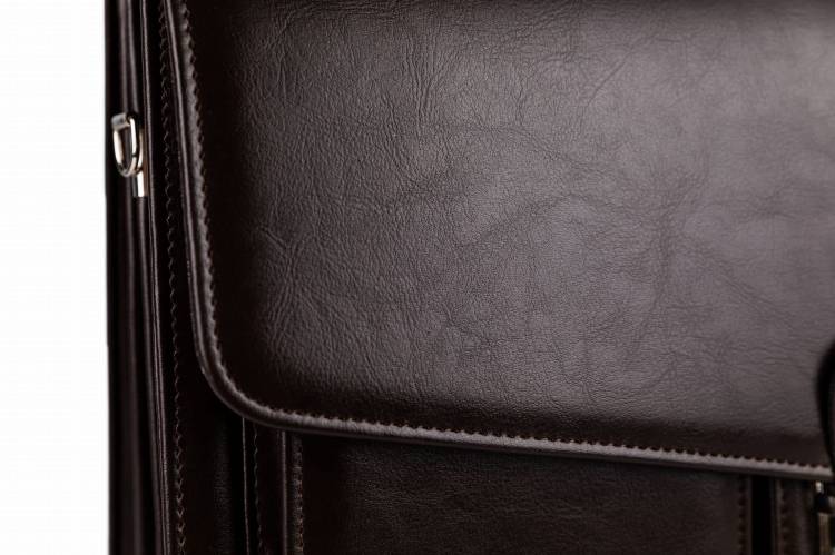 Duża teczka męska Tizano T02 czekolada