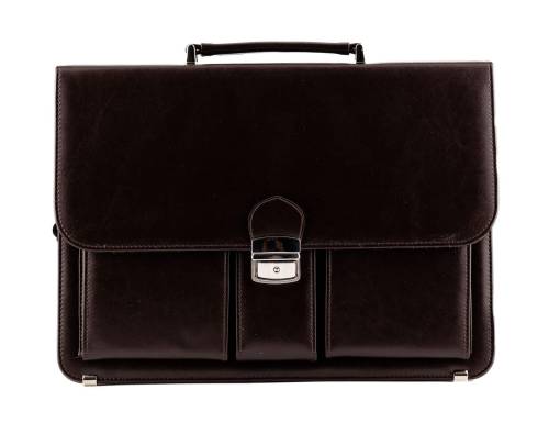 Teczka męska do pracy Tizano T10 czekolada