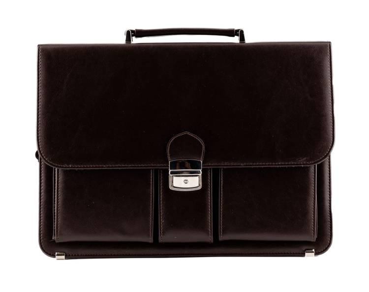 Teczka męska do pracy Tizano T10 czekolada
