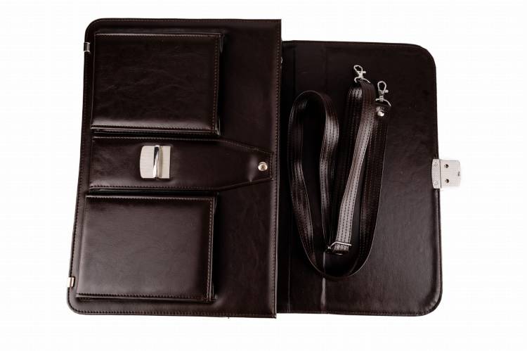 Teczka męska do pracy Tizano T10 czekolada