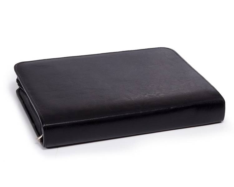 Aktówka skórzana Tizano BWS01 czarna