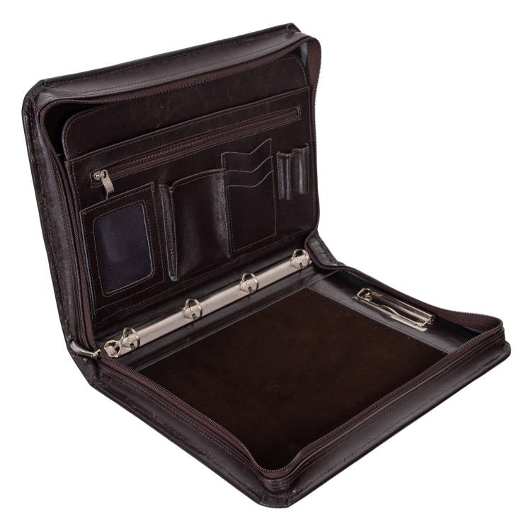 Aktówka skórzana Tizano BW01 czekolada