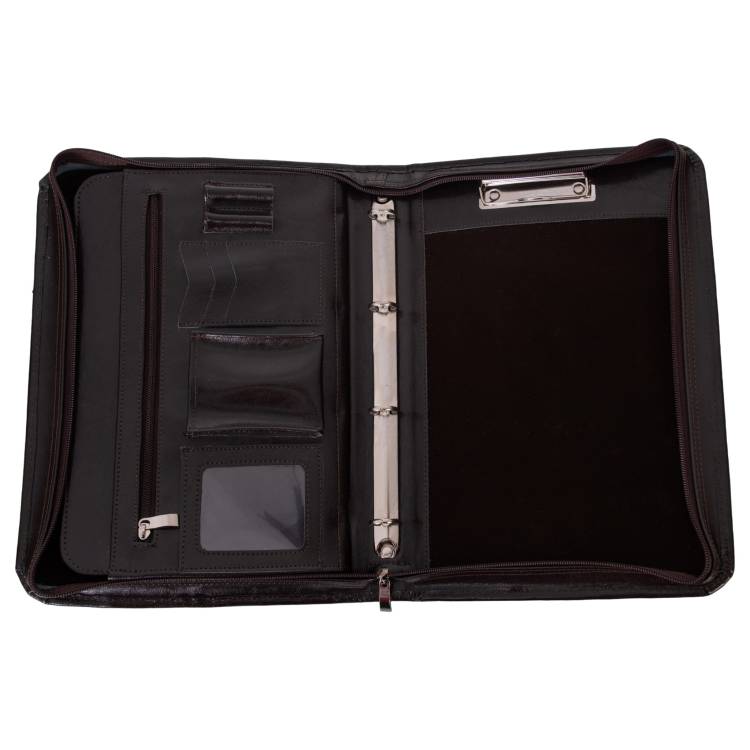 Aktówka skórzana Tizano BW01 czekolada