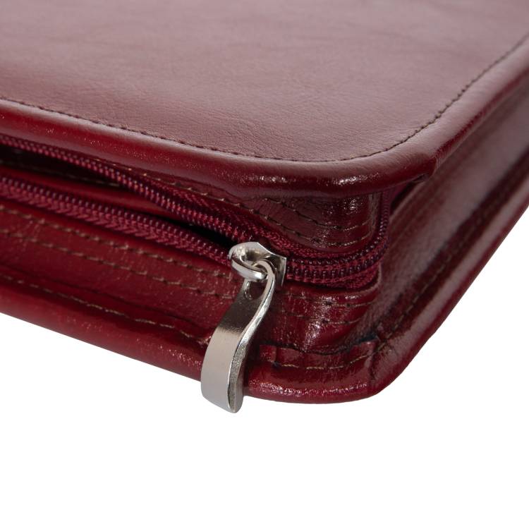 Aktówka skórzana Tizano BW01 bordo