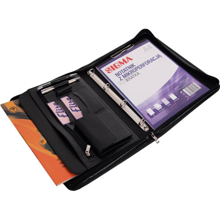 Organizer skórzany Tizano BW07 czarny