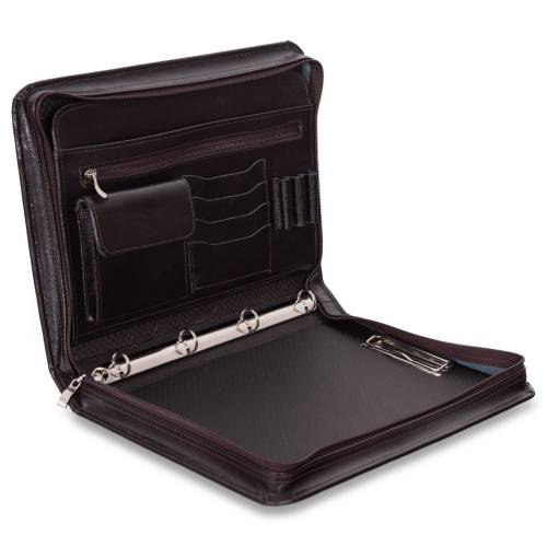 Organizer skórzany Tizano BW07 czekolada