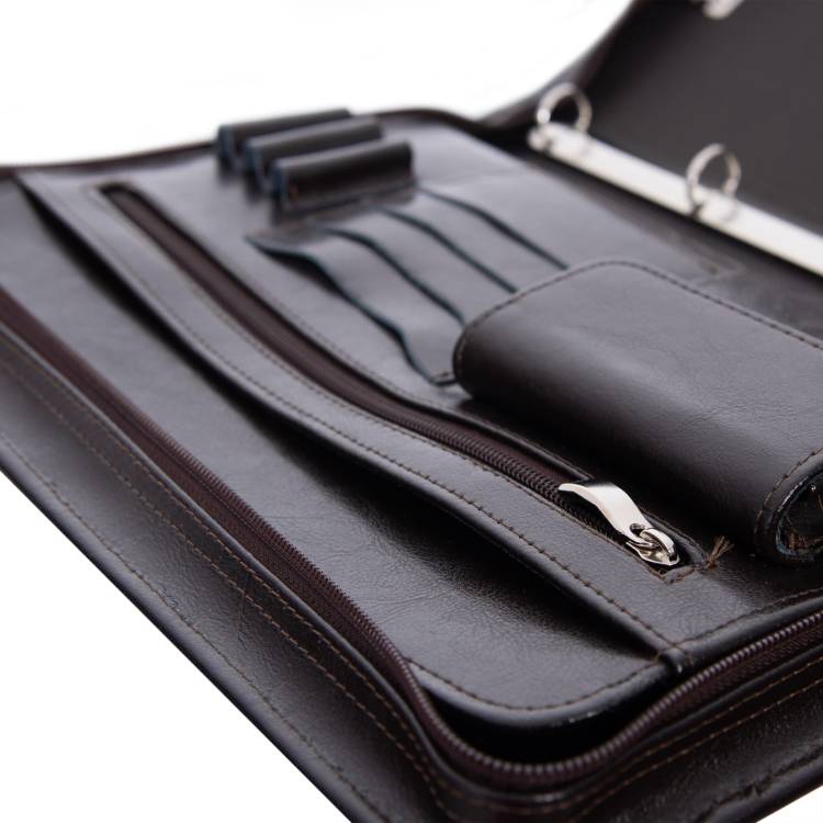 Organizer skórzany Tizano BW07 czekolada