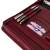 Organizer skórzany Tizano BW07 bordo