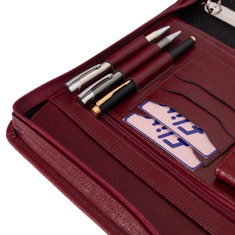 Organizer skórzany Tizano BW07 bordo